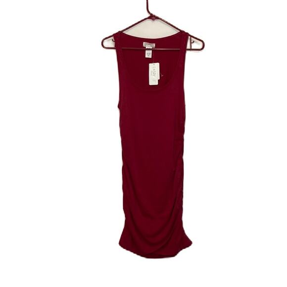 L*SPACE Wildwood Mini Tank Dress In Cabarnet Size M - Picture 1 of 9